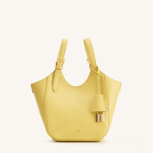 Ines Padlock Tote Bag - Yellow - view 1