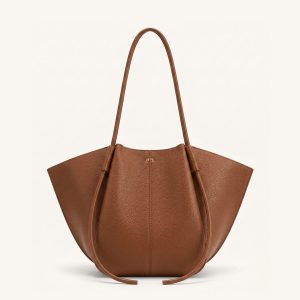 Nala Wide Tote Bag - Yellow Brown - view 1