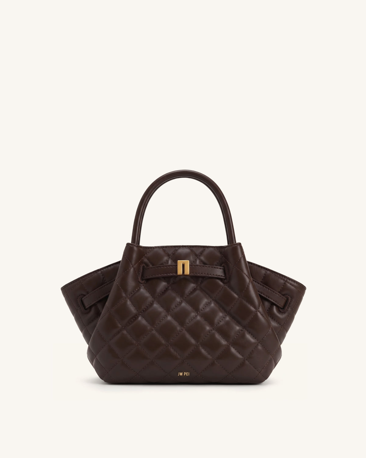 Hana Mini Tote Bag - Dark Chocolate Brown - view 1