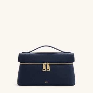 Thea Top Handle Bag - Navy Blue - view 1