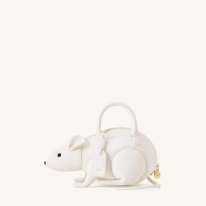 Mia Mouse Top Handle Bag - White - view 1