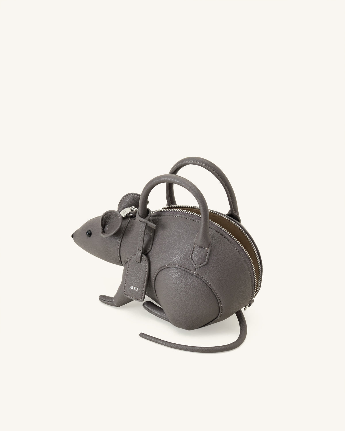 Mia Mouse Top Handle Bag - Gray - view 4