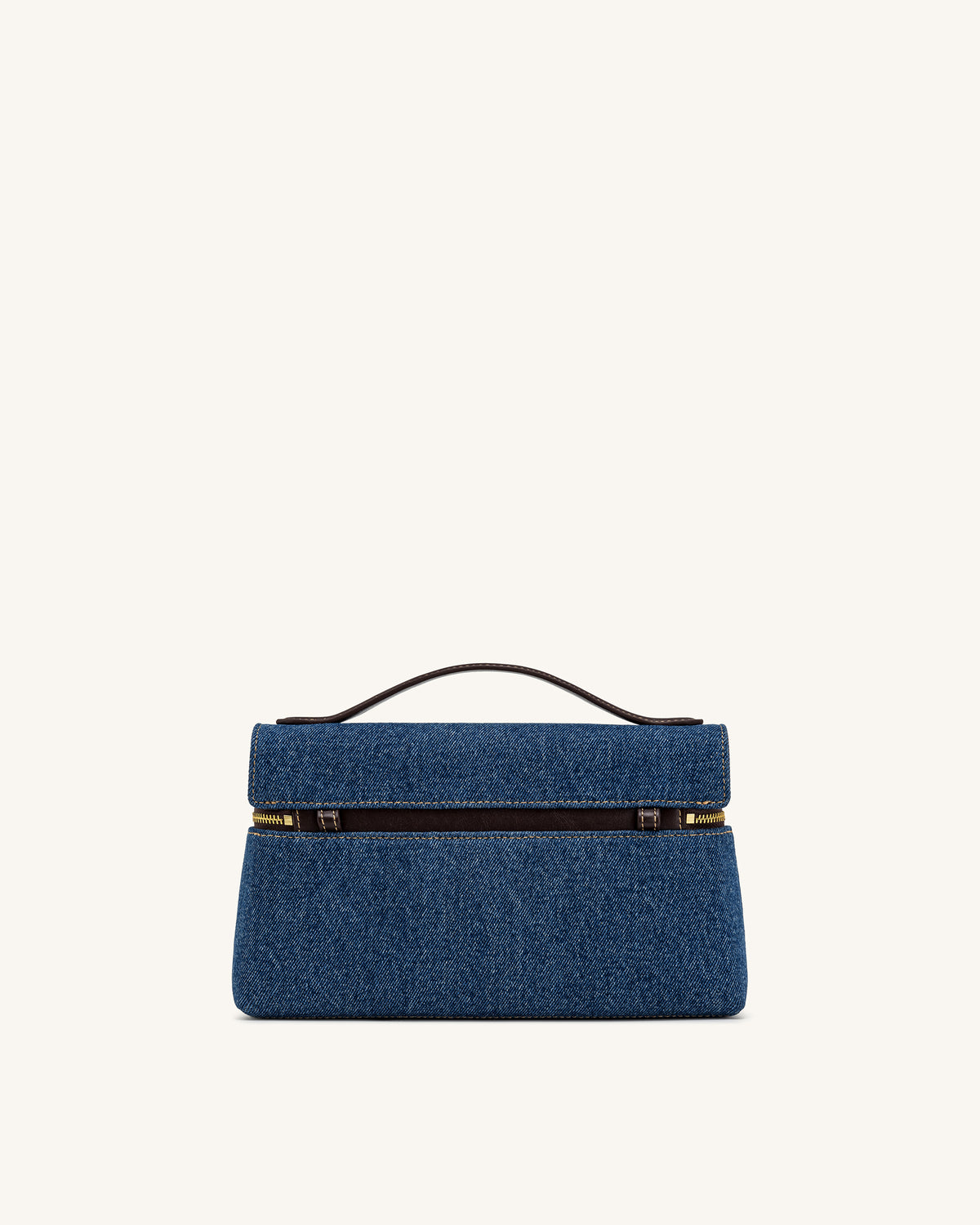Thea Top Handle Bag - Blue Denim - view 3