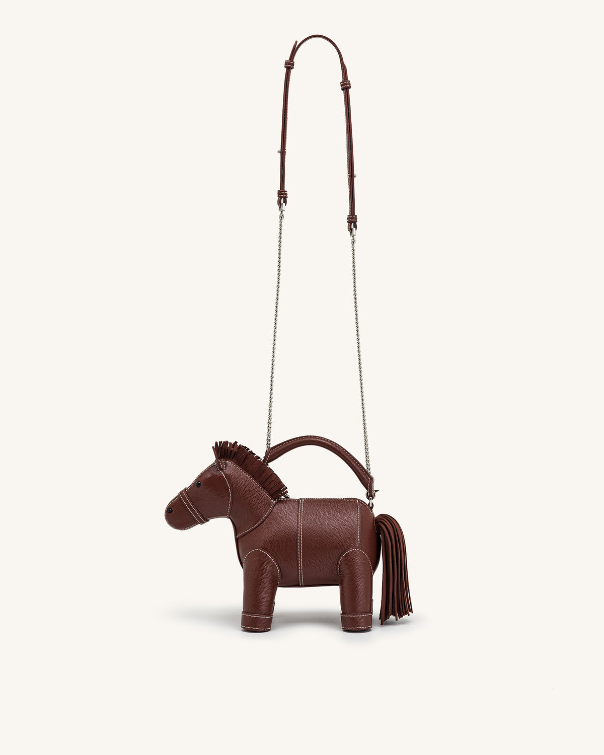 Harper Horse Top Handle Bag - Brown - view 2