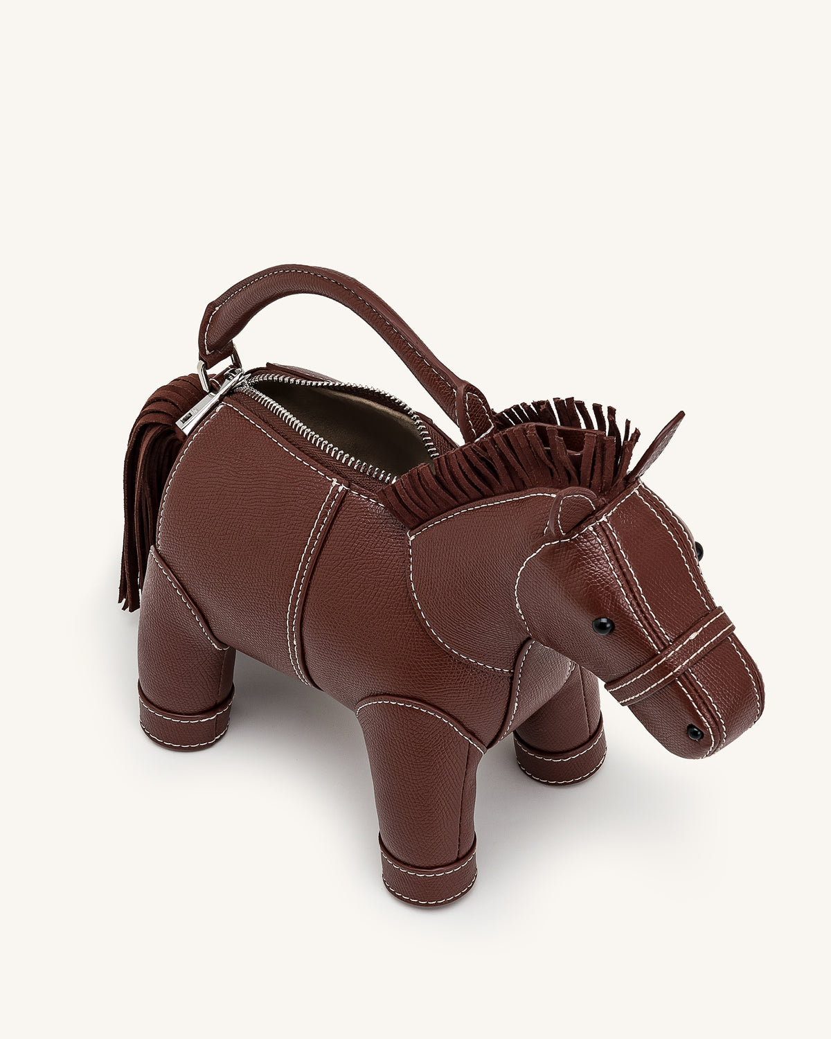Harper Horse Top Handle Bag - Brown - view 4