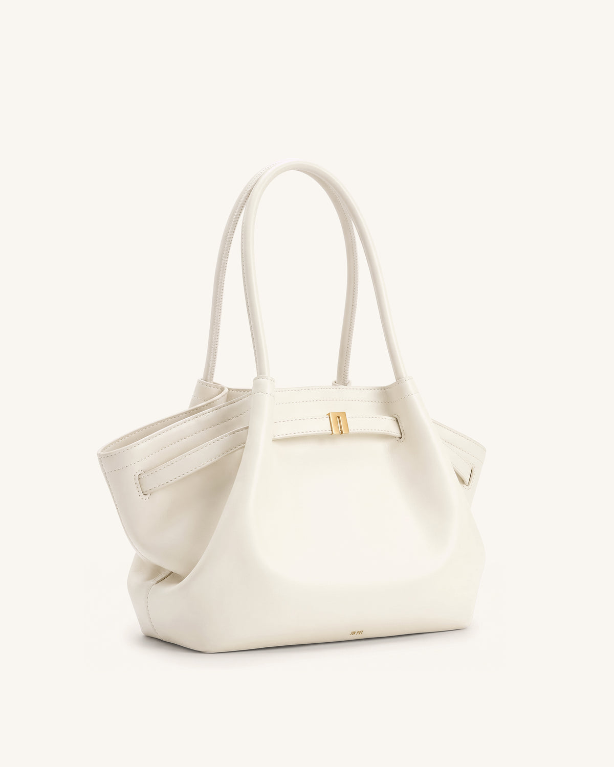 Hana Medium Tote Bag - Off White - view 2