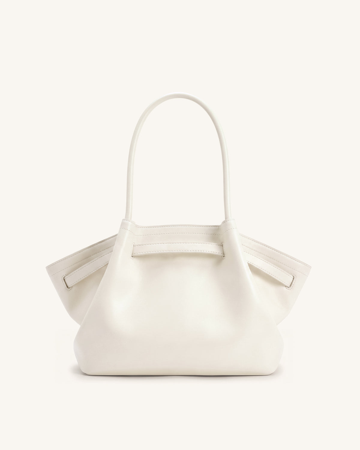 Hana Medium Tote Bag - Off White - view 3