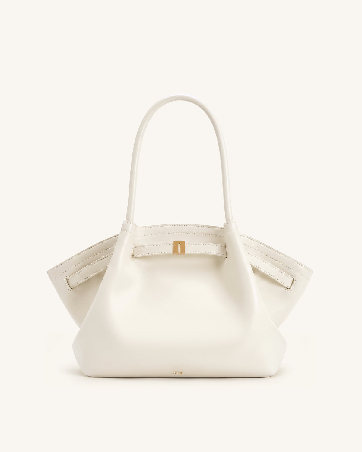 Hana Medium Tote Bag - Off White - view 1