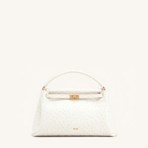 Carmen Top Handle Bag - Milky White - view 1