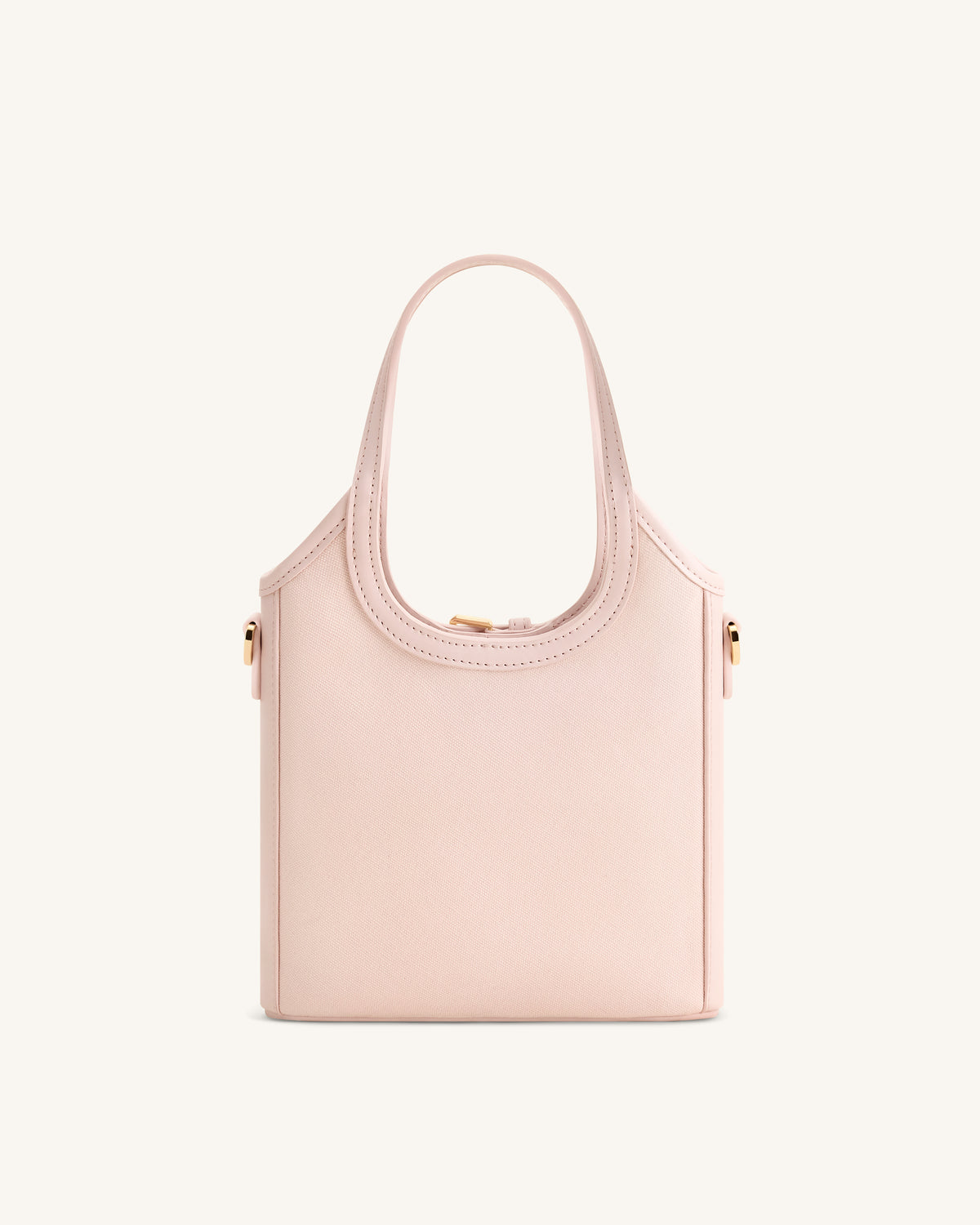 Brooke Mini Belted Embellished Orchid Beaded Top Handle Bag - Pink - view 3