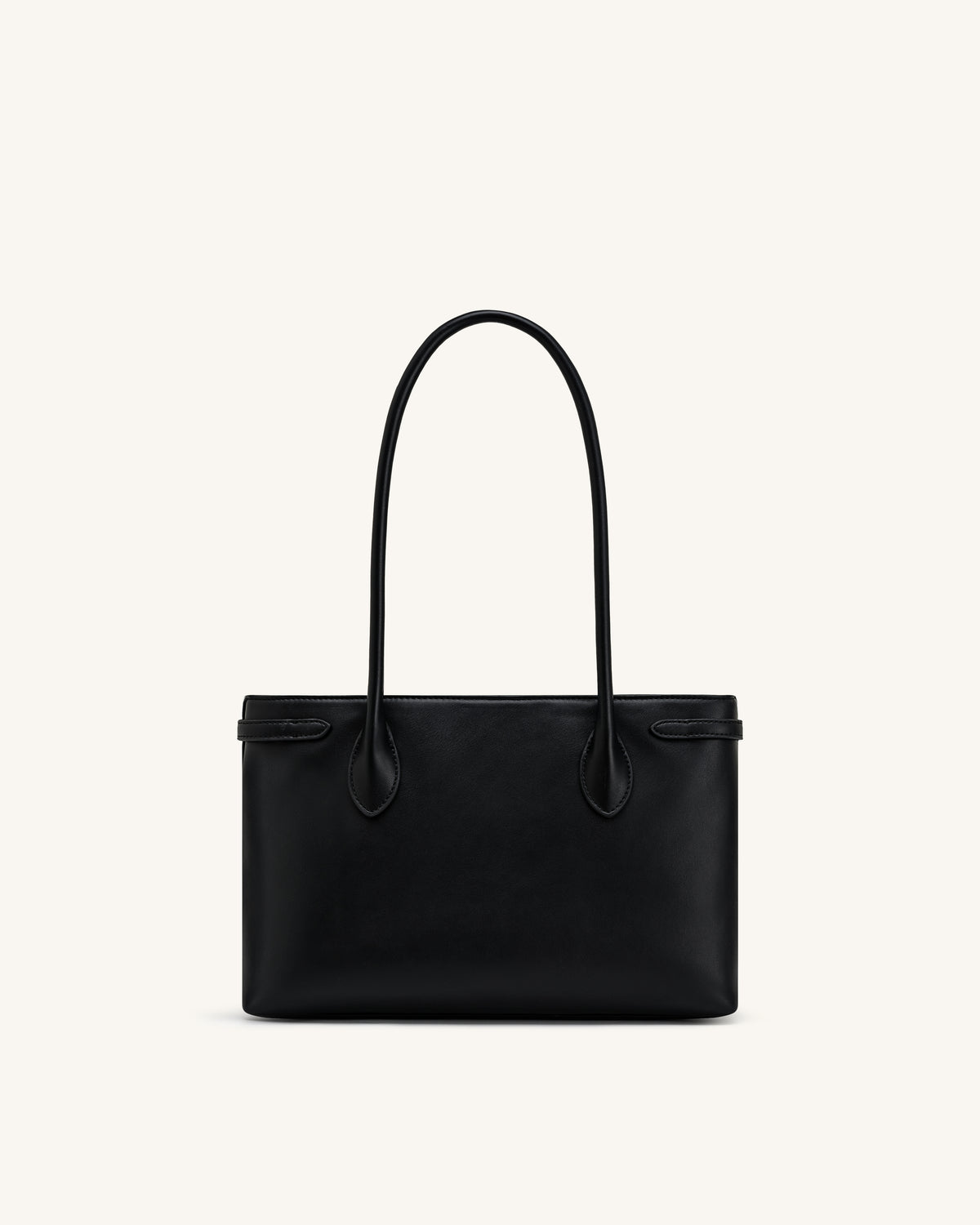 Camille Buckle Strap Tote Bag - Black - view 3
