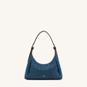 Velora Denim Shoulder Bag - Blue Denim - view 1