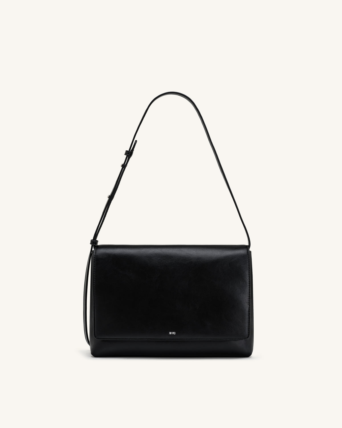 Isolde Flap Shoulder Bag - Black - view 1