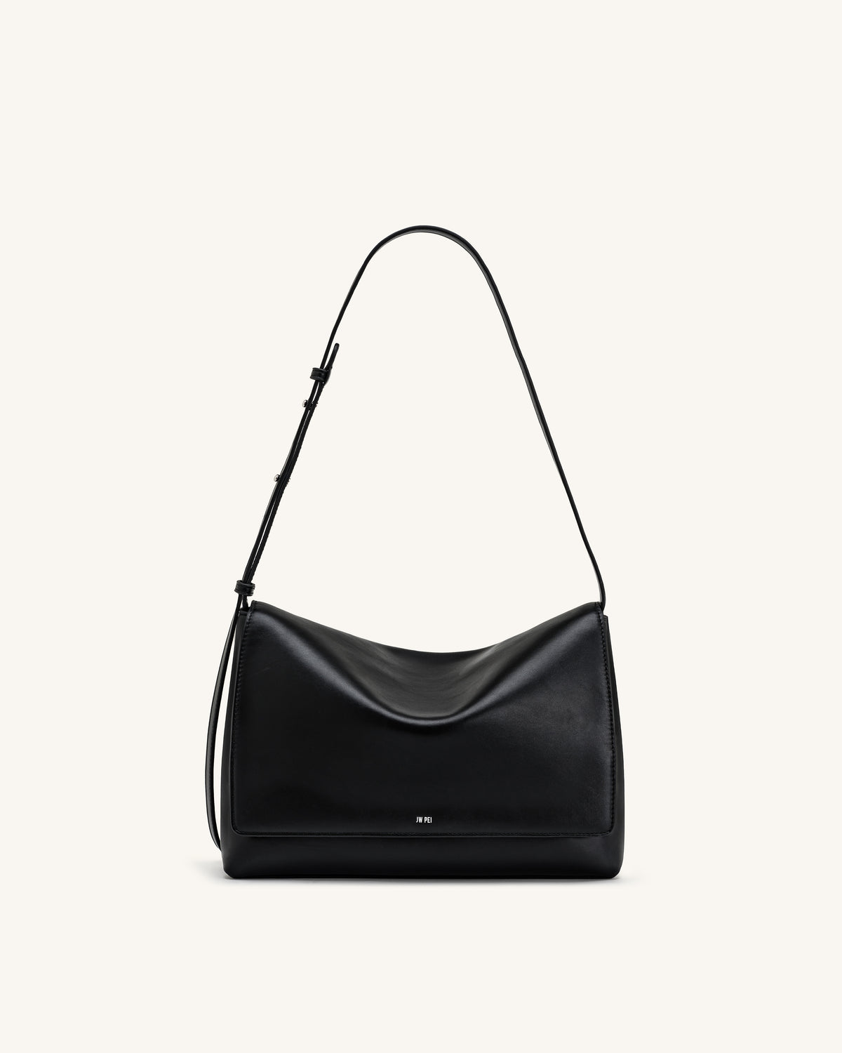 Isolde Flap Shoulder Bag - Black - view 3
