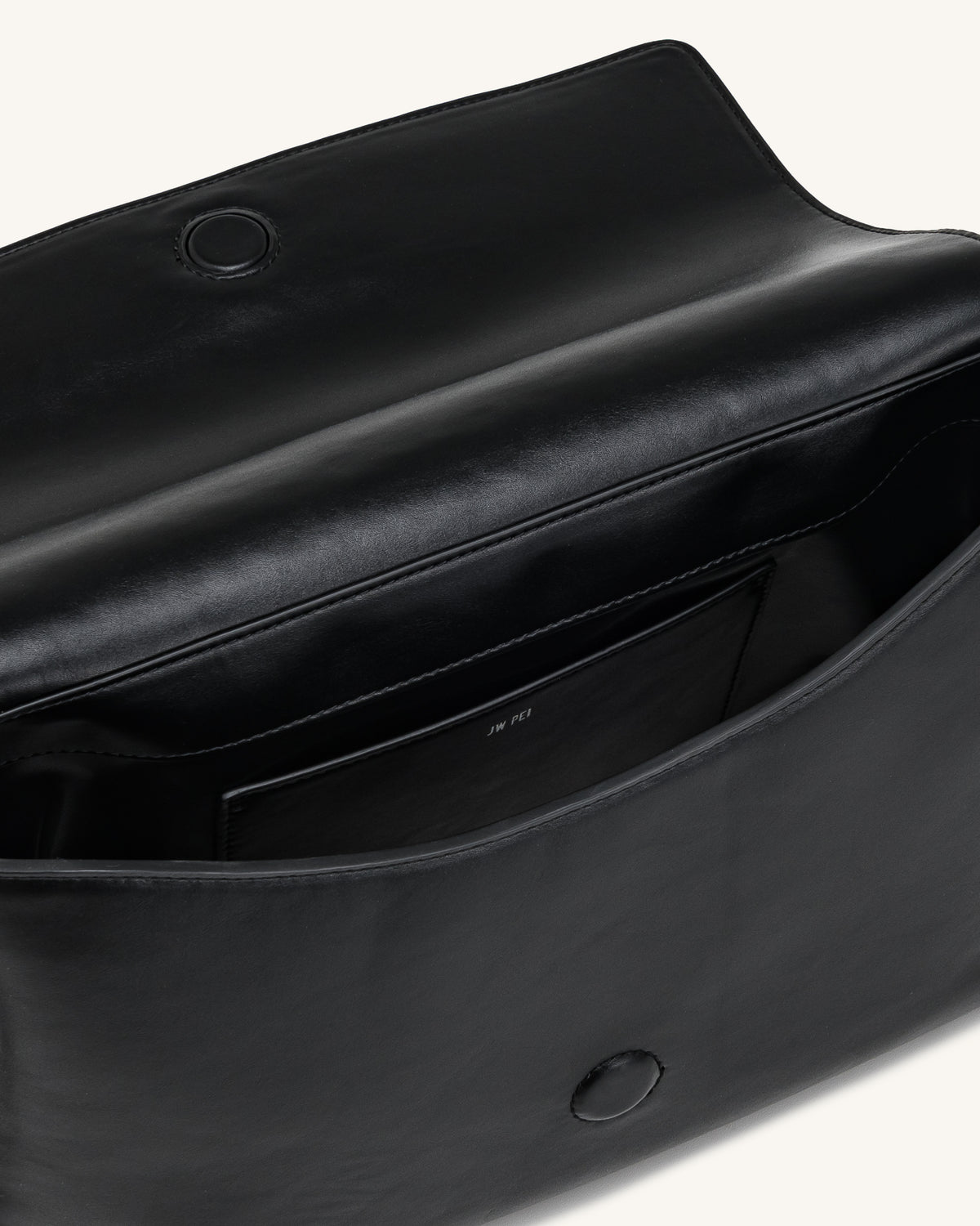 Isolde Flap Shoulder Bag - Black - view 6