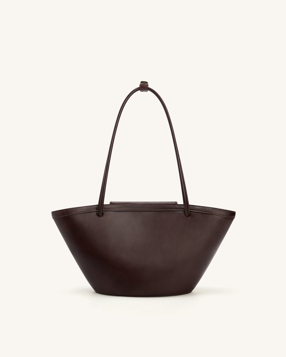 Corinne Pocket Tote Bag - Dark Brown - view 3