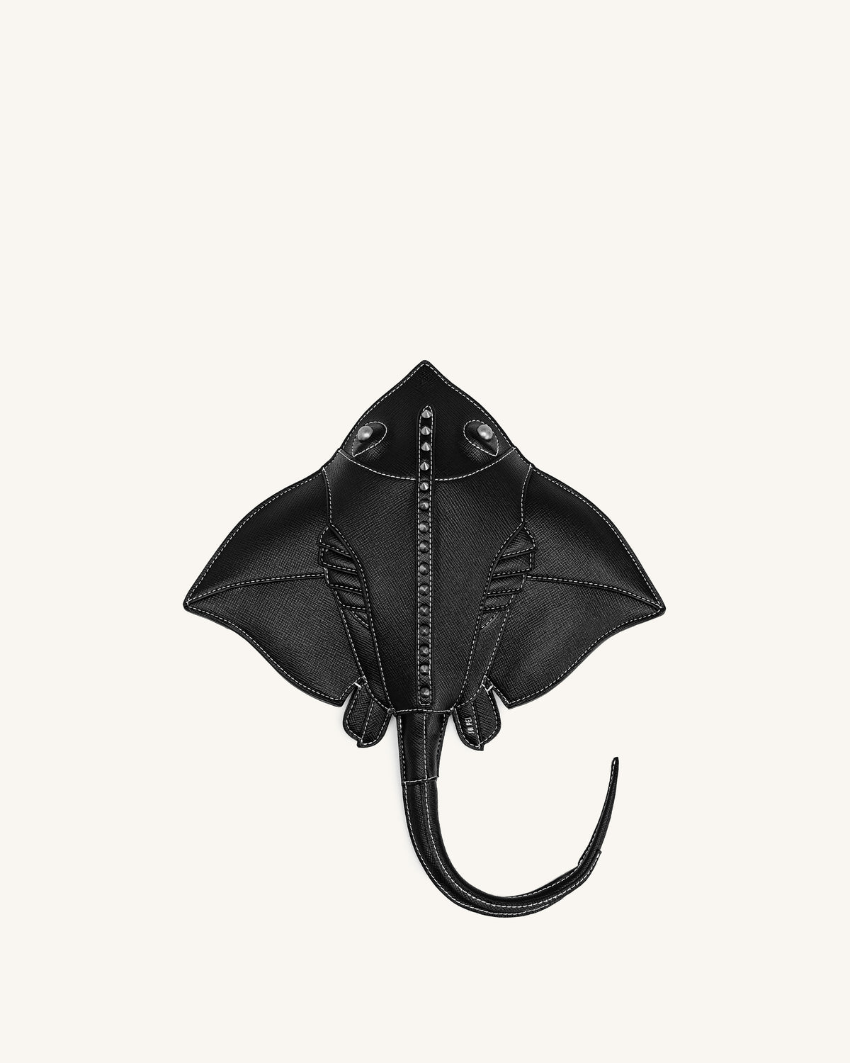 Odelle Manta Ray Crossbody Bag - Black - view 3
