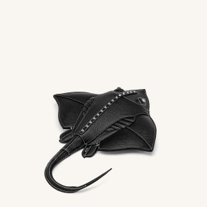 Odelle Manta Ray Crossbody Bag - Black - view 1