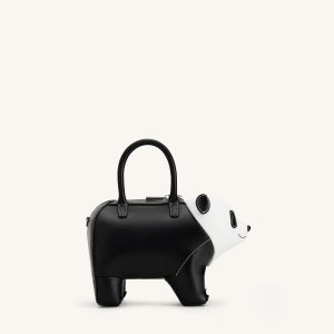 Adeline Panda Handbag - Black - view 1