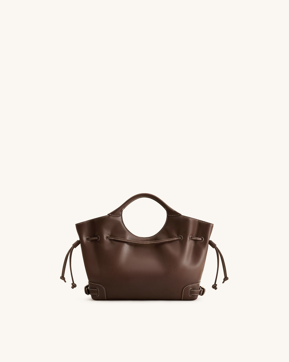 Virelle Drawstring Tote Bag - Brown - view 4