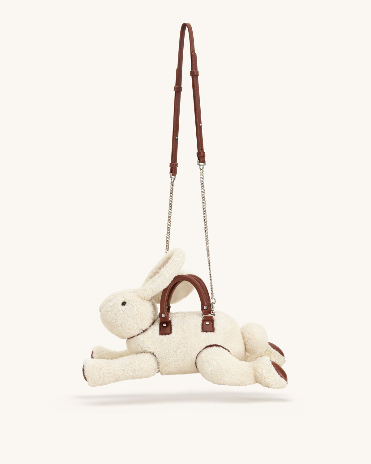 Bella Bunny Shaped Top Handle Bag - White - view 2