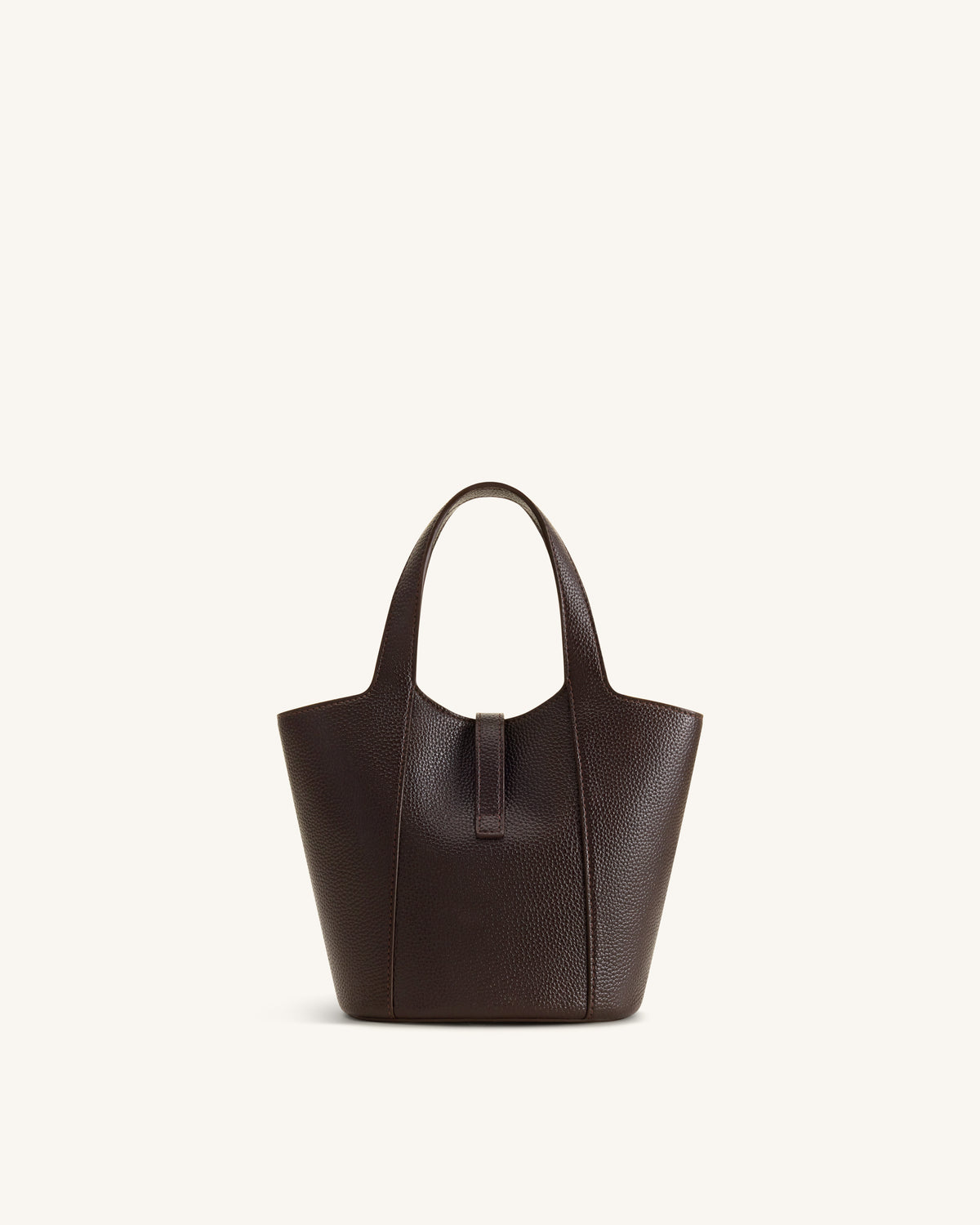 Bella Bucket Bag - Dark Brown - view 3