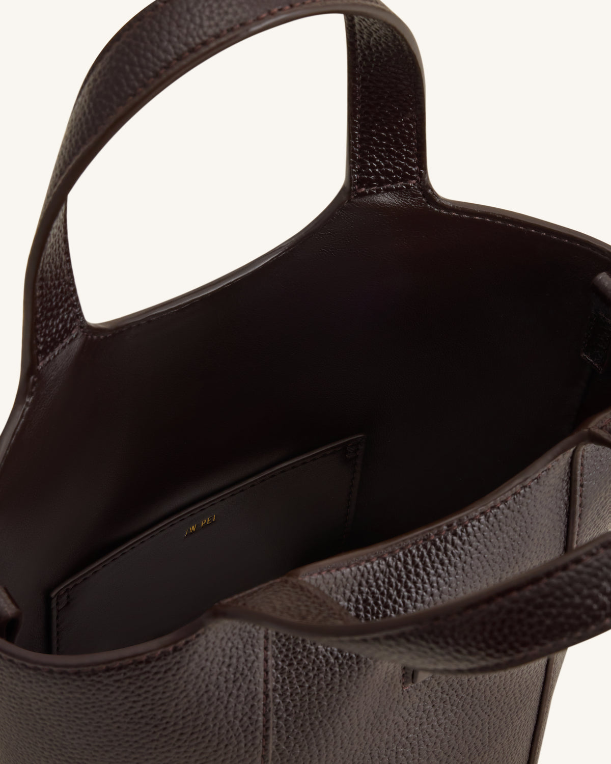 Bella Bucket Bag - Dark Brown - view 4