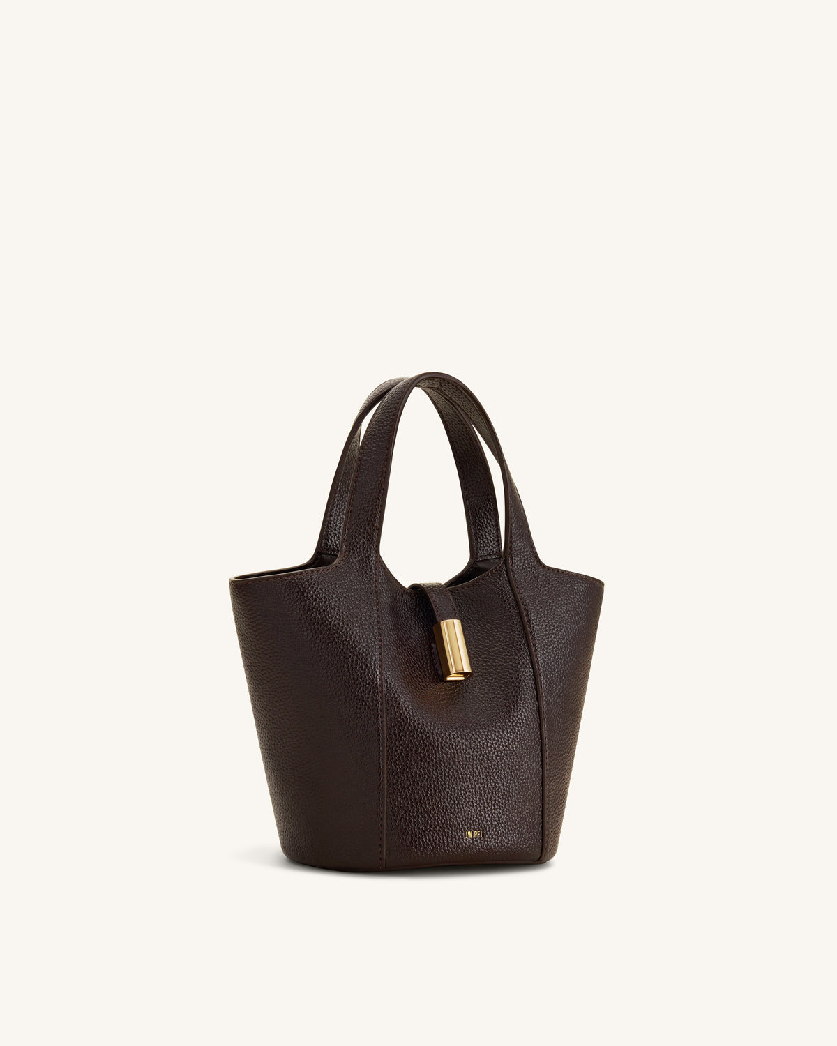 Bella Bucket Bag - Dark Brown - view 2