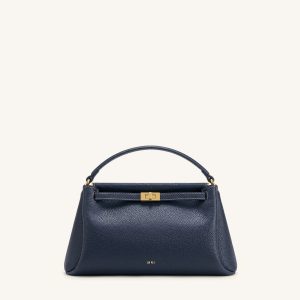 Carmen Top Handle Bag - Navy Blue - view 1