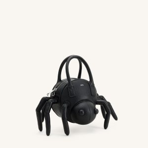 Siena Spider Shaped Top Handle Bag - Black - view 1