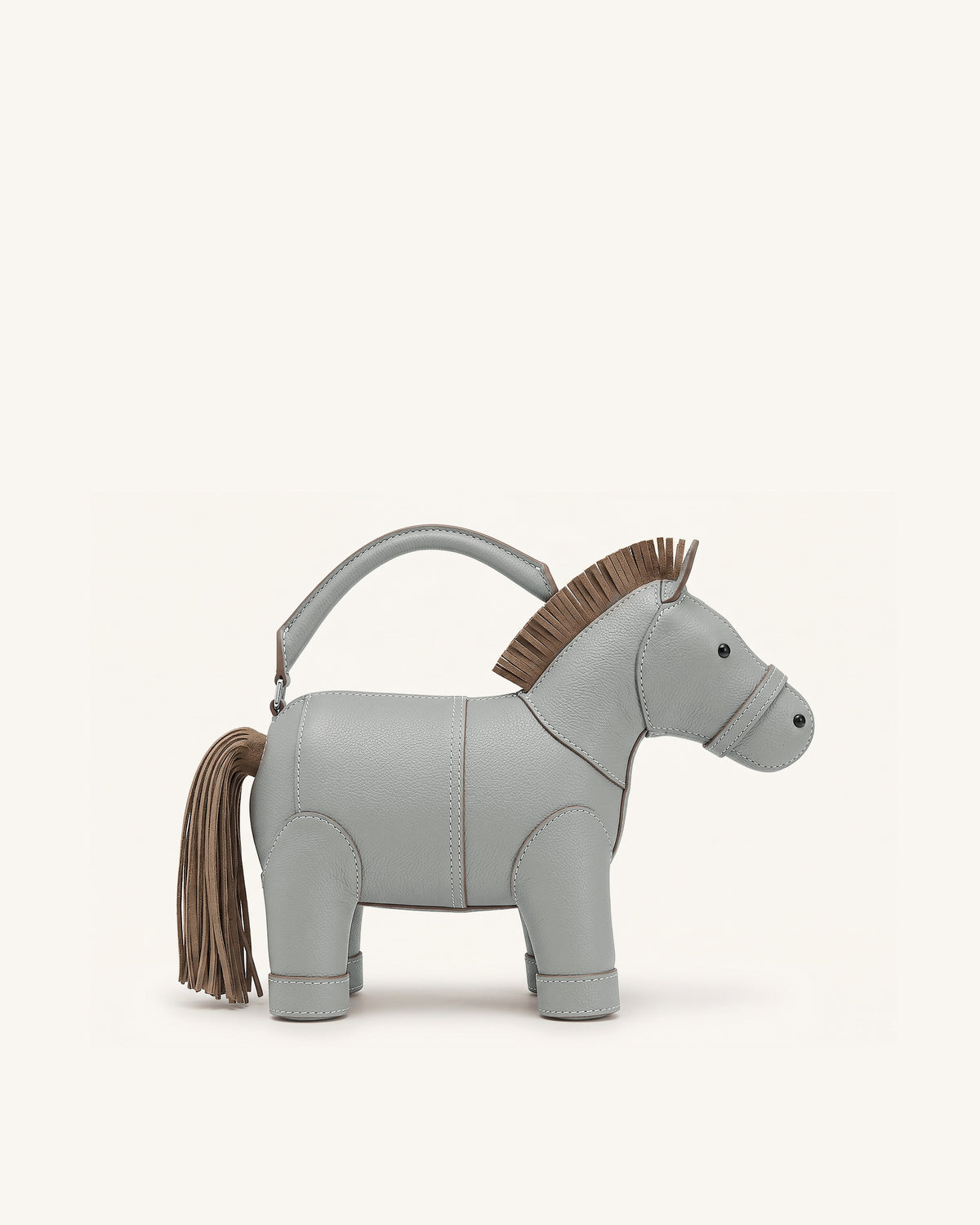 Harper Horse Top Handle Bag - Grey - view 2