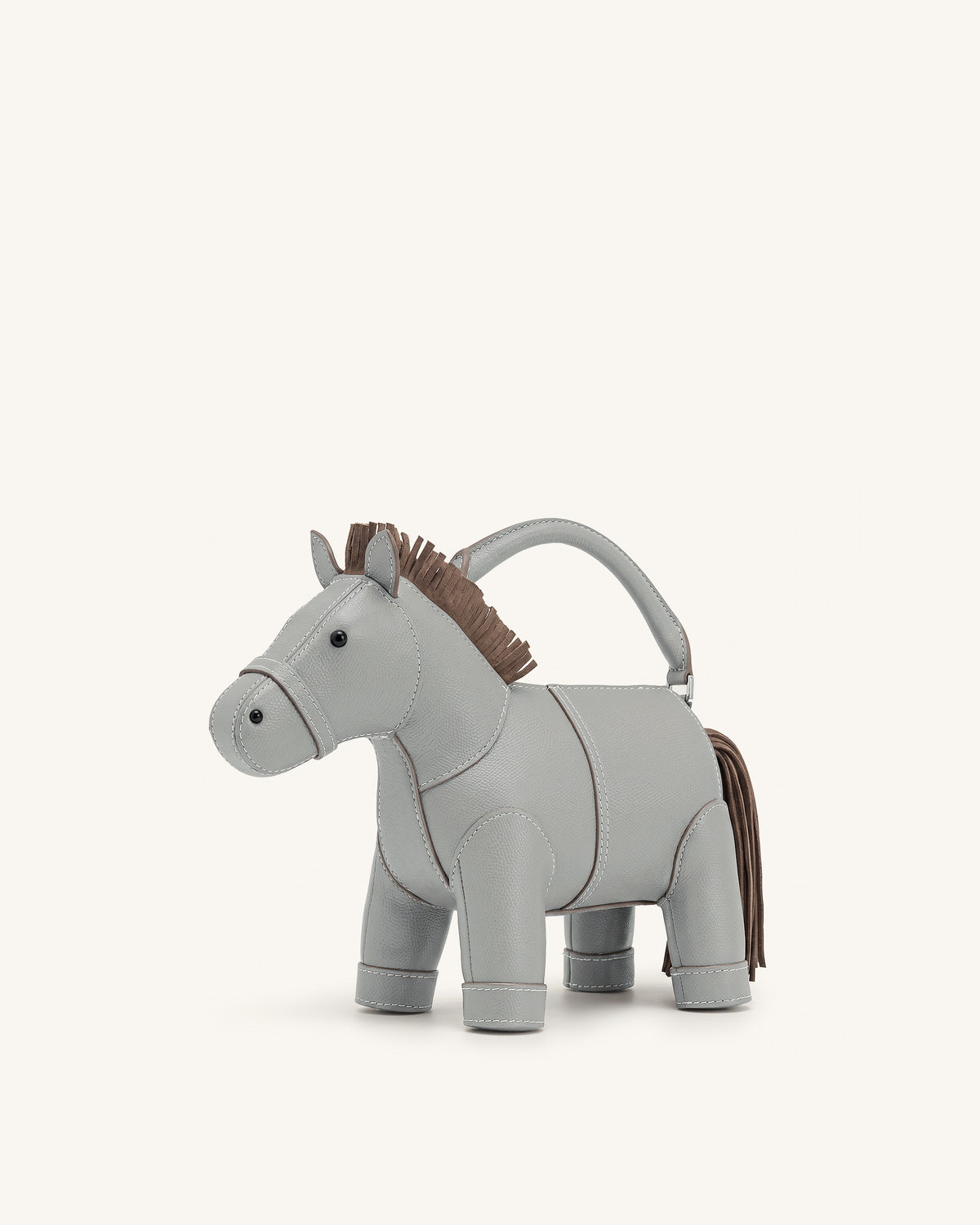 Harper Horse Top Handle Bag - Grey - view 1