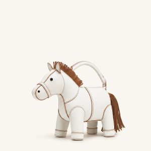 Harper Horse Top Handle Bag - White - view 1