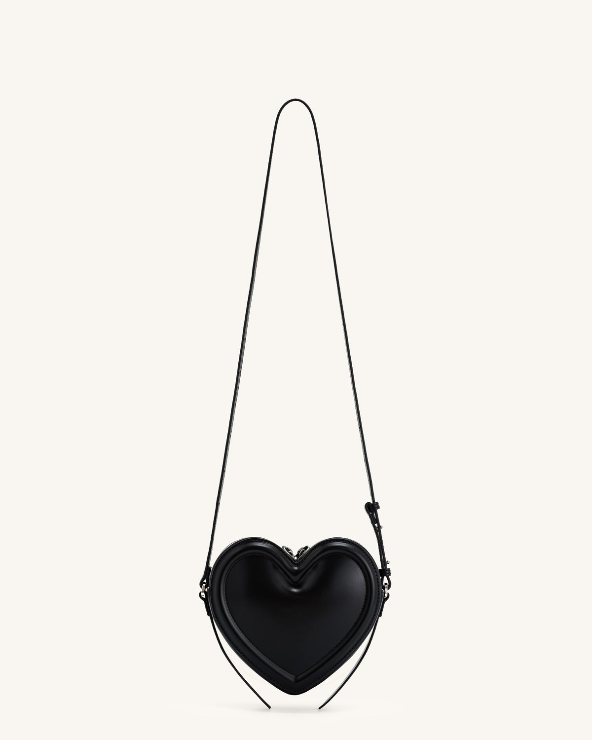 Arlene Heart Shaped Bag - Black - view 3