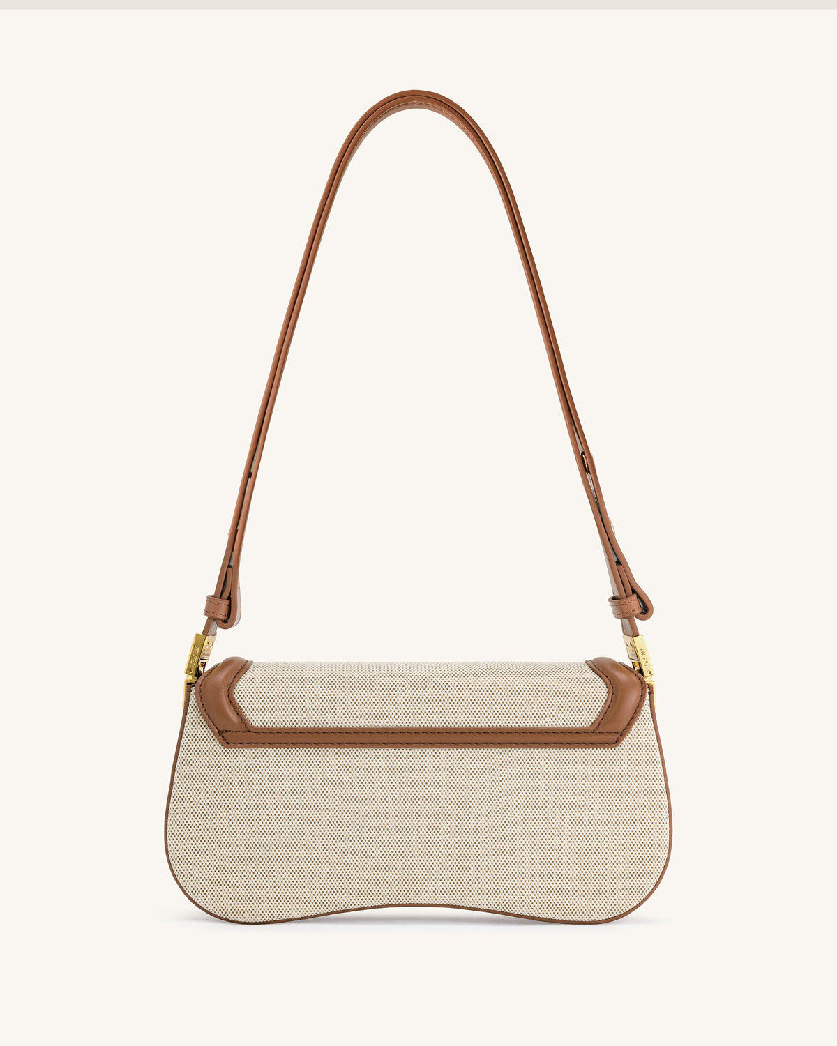 Joy Shoulder Bag - Brown Canvas - view 3