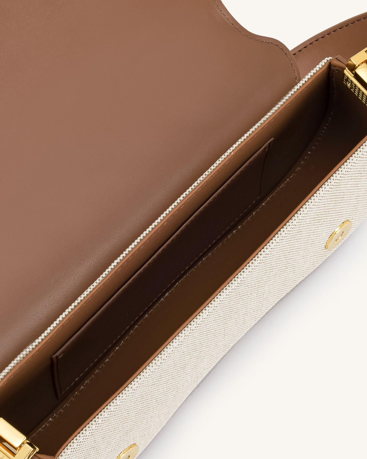 Joy Shoulder Bag - Brown Canvas - view 4