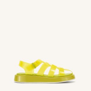 Piper Platform Sandal - Yellow - view 1