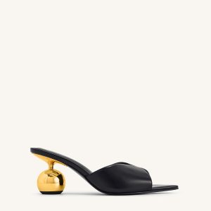 Ellie Sphere Heel Mules - Black - view 1