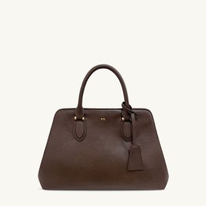 Lara Tote Bag - Dark Brown - view 1