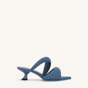 Sara Mule Denim - Blue - view 1