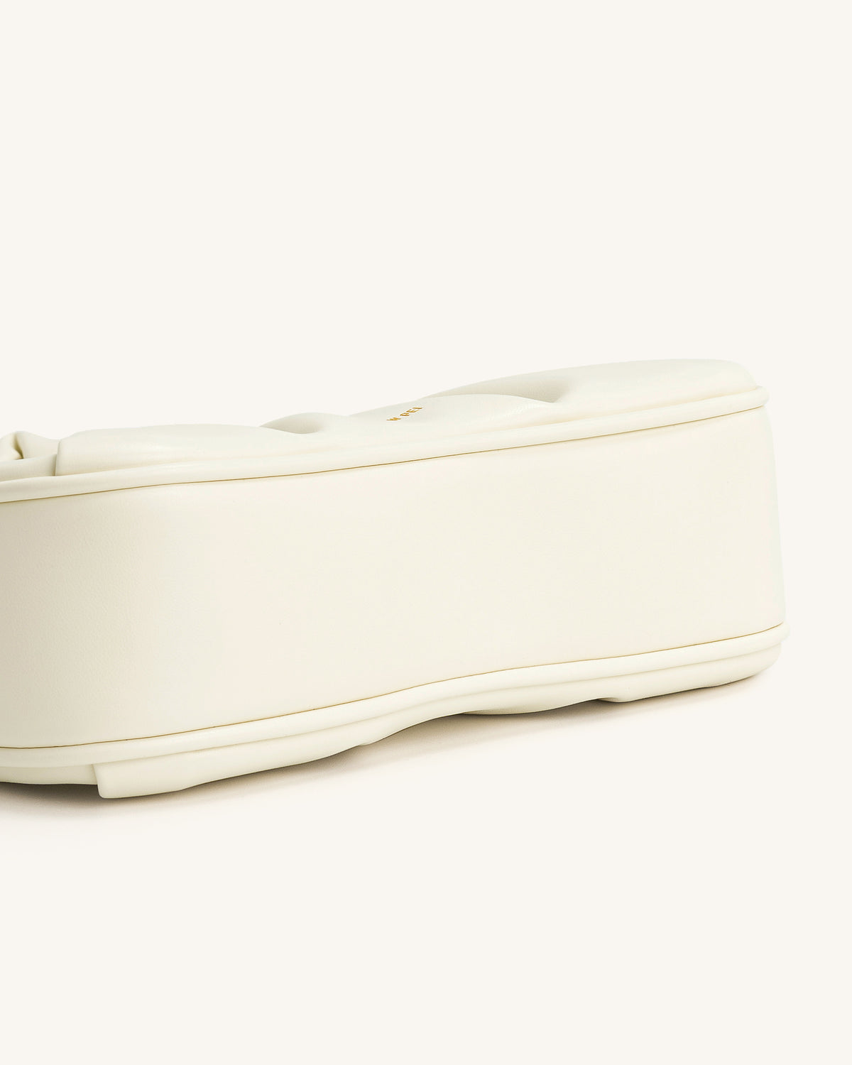 Gabbi Ruched Hobo Handbag - White - view 5