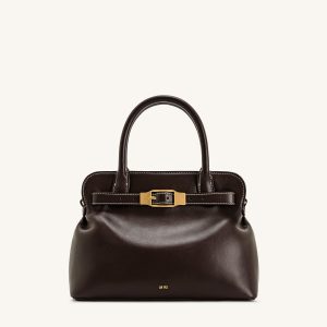 Mia Tote Bag - Dark Brown - view 1