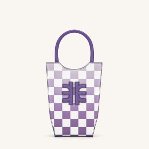 FEI Gradient Checkerboard Phone Bag - Purple - view 1