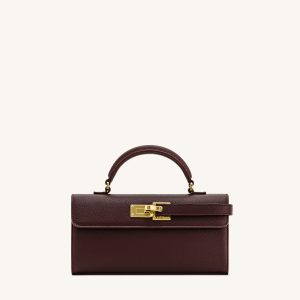 Keyla Top Handle Bag - Deep Burgundy - view 1