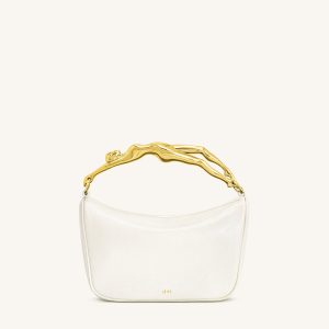 Jenny Human-shaped Handle Handbag - White - view 1