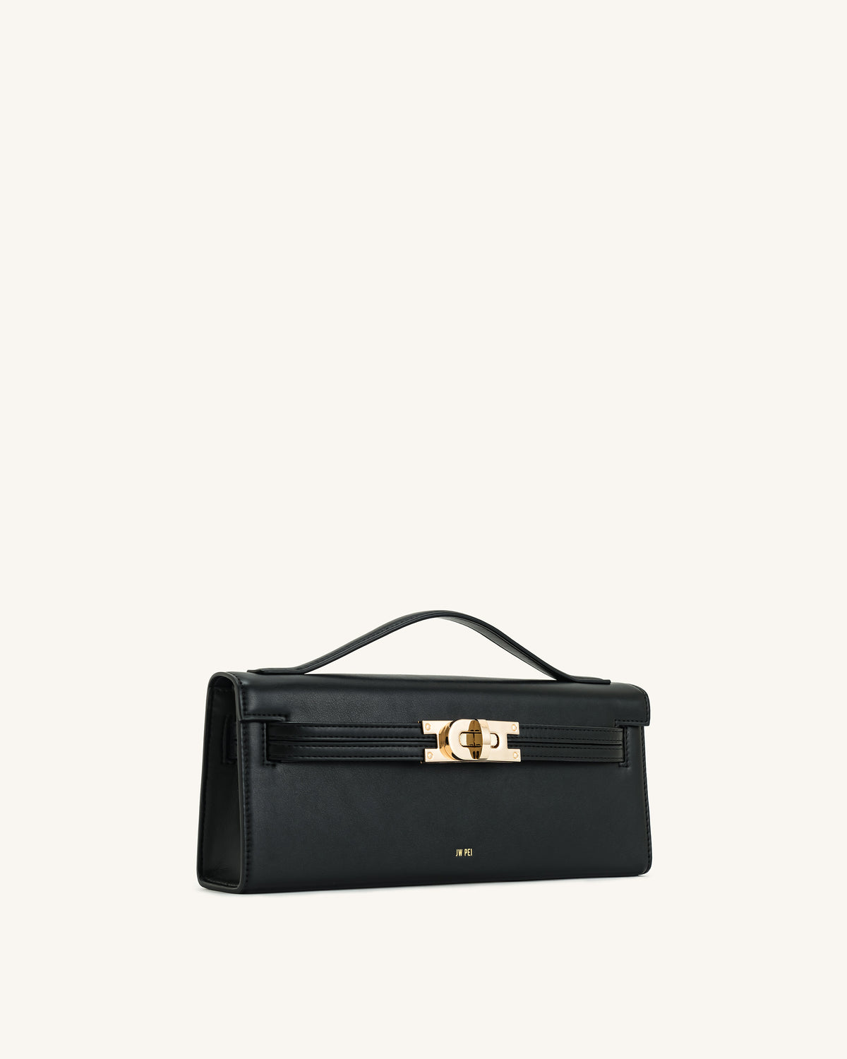 Bria Structured Top Handle Bag - Black - view 3