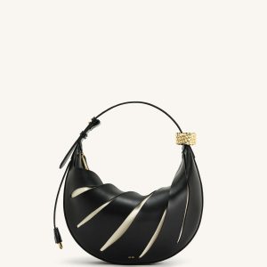 Jana Hollow Out Shoulder Bag - Black - view 1