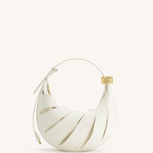 Jana Hollow Out Shoulder Bag - White - view 1