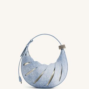 Jana Hollow Out Shoulder Bag - Blue - view 1