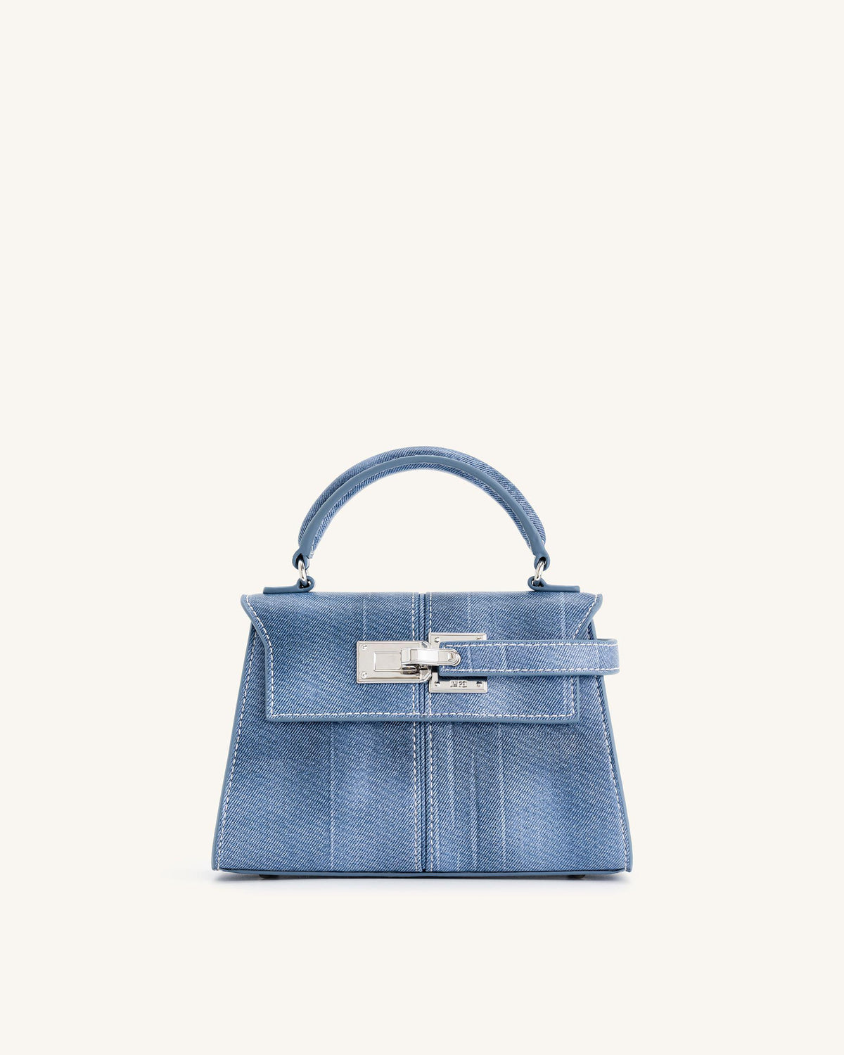 Elise Top Handle Bag - Blue - view 1